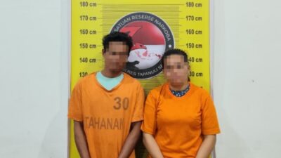 Satresnarkoba Polres Tapsel Gagalkan Peredaran Ganja 5 Kg