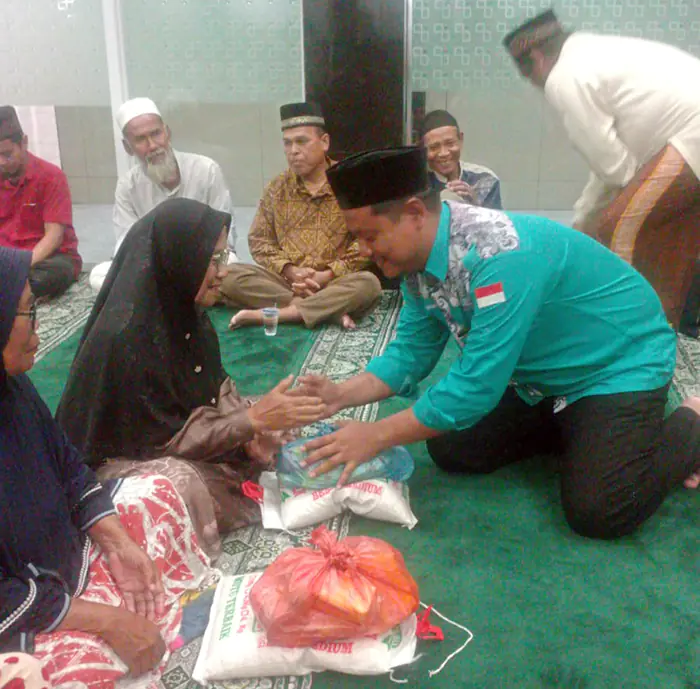 Kades Samtim dan Pengurus KSJ terus Wujudkan Kepedulian untuk Duafa dan Yatim Piatu