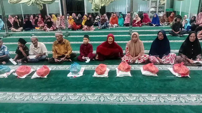 Kades Samtim dan Pengurus KSJ terus Wujudkan Kepedulian untuk Duafa dan Yatim Piatu