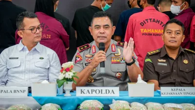 Kapolda Sumut Komitmen Bersih-bersih Internal, Anggota Terlibat Narkoba Ditindak Tegas