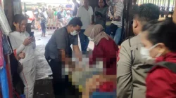 Polsek Siantar Barat Cek TKP Temuan Mayat di Pasar Horas