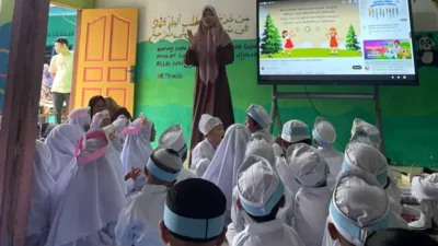 PAUD As-Sholihin Patumbak mulai Kegiatan Belajar, 80 Siswa Baru Tampil Penuh Semangat