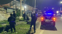 Patroli Brimob Polda Sumut Sisir Titik Rawan di Medan