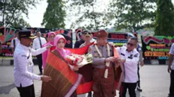 Pisah Sambut Kapolres Labusel, Bupati Fery Simatupang Tegaskan Pentingnya Menjaga Sinergi