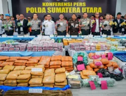 Polda Sumut Ungkap 3.865 Kasus Narkoba dalam Enam Bulan, Sita 5,3 Ton Barang Bukti