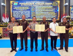 Polda Sumut dan Kejatisu Teken MoU, Wujudkan Penegakan Hukum Profesional Tanpa Praktik Transaksional