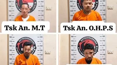 Polres Batu Bara Ungkap Peredaran Etomidate, Empat Tersangka Diamankan