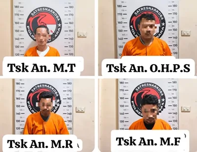 Polres Batu Bara Ungkap Peredaran Etomidate, Empat Tersangka Diamankan