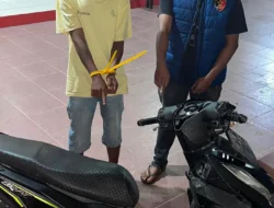 Polres Tapteng Amankan Satu Terduga Pelaku Curanmor di Badiri
