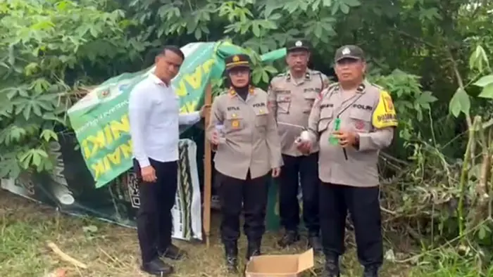 Polsek Binjai Kembali Gerebek Sarang Narkoba di Tandem Hilir
