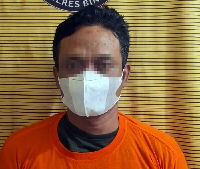 Pria Asal Marindal Ditangkap Satresnarkoba Polres Binjai saat Jual Narkoba