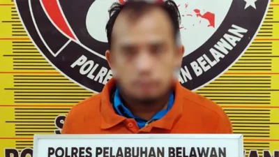Sat Narkoba Polres Pelabuhan Belawan Tangkap Pengedar Sabu di Belawan I