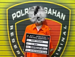 Sat Reskrim Polres Asahan Amankan Remaja Pembawa Sajam Diduga Hendak Terlibat Tawuran Geng Motor