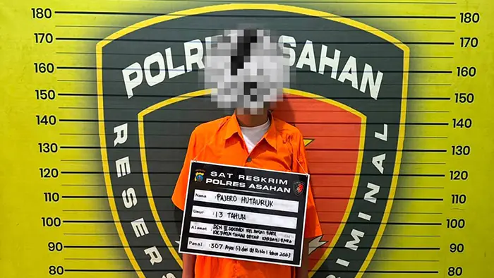 Sat Reskrim Polres Asahan Amankan Remaja Pembawa Sajam Diduga Hendak Terlibat Tawuran Geng Motor
