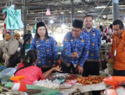 Sekda Pakpak Bharat berkunjung ke Pasar Klohi Salak