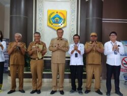 Wakil Bupati Pakpak Bharat Terima Udensi Kepala Kantor Badan Pusat Statistik
