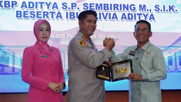 Wakil Wali Kota Medan Hadiri Pisah Sambut Kapolres Pelabuhan Belawan