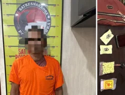 100 Butir Diduga Ekstasi Diamankan, Sat Res Narkoba Polres Langkat Tangkap Pria 49 Tahun