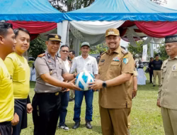 Bupati Batu Bara Buka Turnamen Mini Soccer Bahagia Cup II