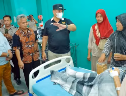 Bupati Batu Bara Tinjau RSUD H. OK Arya Zulkarnain