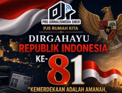DPP PJS: Kemerdekaan Adalah Amanah, Pers Adalah Tanggung Jawab