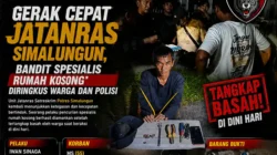 Gerak Cepat Jatanras Simalungun, Bandit Spesialis Rumah Kosong Diringkus Warga dan Polisi
