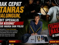 Gerak Cepat Jatanras Simalungun, Bandit Spesialis Rumah Kosong Diringkus Warga dan Polisi