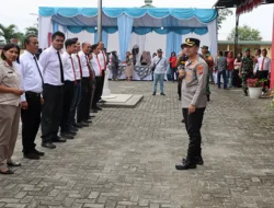 Kapolrestabes Medan Berikan Arahan dan Motivasi kepada Personel Polsek Patumbak