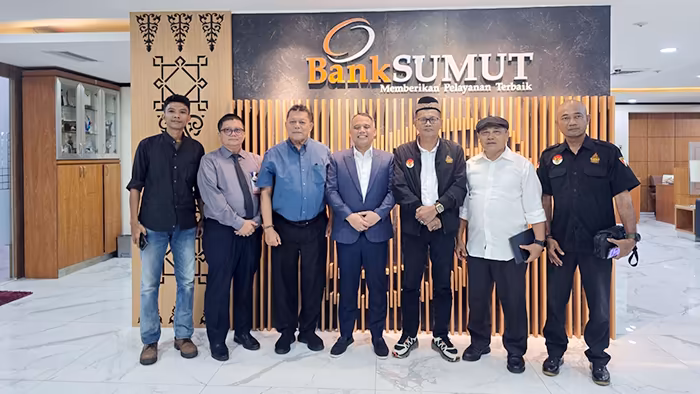 Ketum PB Pendawa Indonesia Jalin Kemitraan Strategis Bersama Dirut Bank Sumut