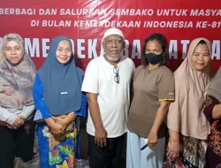 LIPPSU Wujudkan Rasa Peduli, Bagikan Sembako ke Warga Kurang Mampu