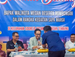 Malam Minggu Bersama Warga Medan Tembung, Rico Waas Serap Aspirasi