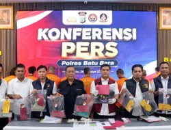 Polres Batu Bara Ungkap 10 Kasus 3C, 17 Tersangka Diamankan
