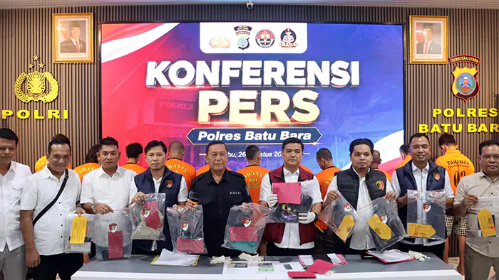 Polres Batu Bara Ungkap 10 Kasus 3C, 17 Tersangka Diamankan