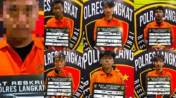 Polres Langkat Tangkap Tujuh Pelaku Pencurian Disertai Kekerasan di Empat Lokasi