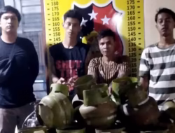 Reskrim Polsek Bandar Huluan Bongkar Pencurian 34 Tabung Gas, Dua Pelaku Diamankan