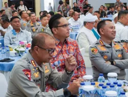 Rico Waas Hadiri Kenal Pamit Wakapolda Sumut