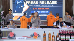 Sat Reskrim Polres Samosir Ungkap 7 Kasus Tindak Pidana yang Jadi Perhatian Publik