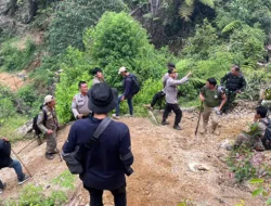Tim Gabungan Tertibkan PETI di Pegagan Hilir, 47 Kamp Hingga Mesin Dimusnahkan