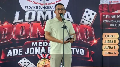 Zakiyuddin Harahap Apresiasi dan Dukung Lomba Domino