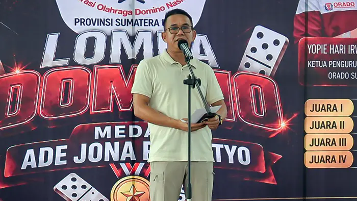 Zakiyuddin Harahap Apresiasi dan Dukung Lomba Domino