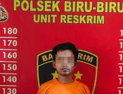 Bergerak Cepat Usai Laporan Masuk, Polsek Biru-Biru Amankan Pelaku Pencurian Motor