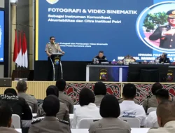 Bid Humas Polda Sumut Gelar Pelatihan Fotografi dan Video Sinematik untuk Tingkatkan Kompetensi Personel