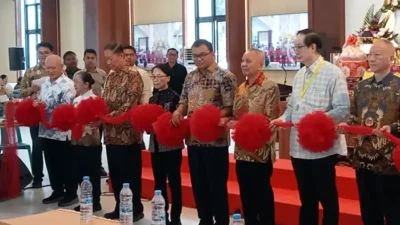 Bupati Deliserdang Resmikan Gedung Kolumbarium Taman Abadi Maitreya di Pancur Batu