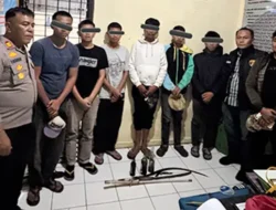 Enam Remaja Diamankan Bawa Sajam dan Molotov, Diduga Hendak Tawuran di Surbakti