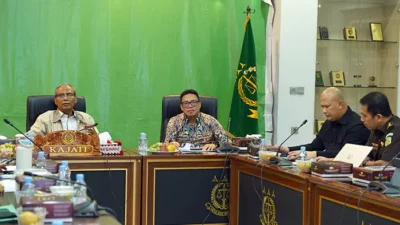 Kajati Sumut Pimpin Rakor Pengawasan Program Tata Guna Air