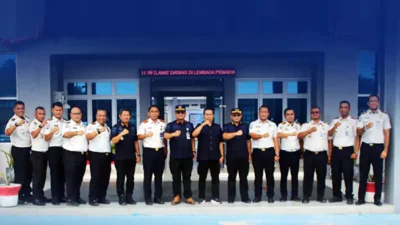 Kakanwil Ditjenpas Riau Tinjau Lapas Narkotika Kelas IIB Rumbai