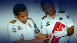 Perketat Kamtib, Lapas Narkotika Kelas IIB Rumbai Cek Kesiapan APAR dan Sterilisasi Brandgang
