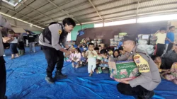 Polres Karo Berbagi Keceriaan