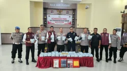 Polres Langsa Ungkap Peredaran Sabu Jaringan Malaysia