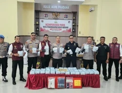 Polres Langsa Ungkap Peredaran Sabu Jaringan Malaysia, Nilainya Capai Rp13,2 Miliar